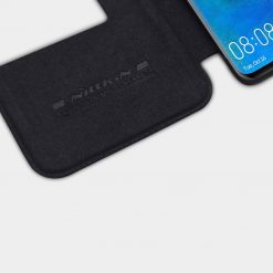 Lacné Kryty | Knižkové puzdro Nillkin Qin eco leather čierne – Huawei Mate 20 Pro | Lacné Kryty