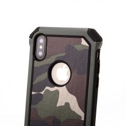 Lacné Kryty | Odolný kryt Armoro maskáčový – iPhone X / XS | Lacné Kryty