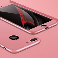 Lacné Kryty | Puzdro 360 Protection ružové – iPhone 7 Plus | Lacné Kryty