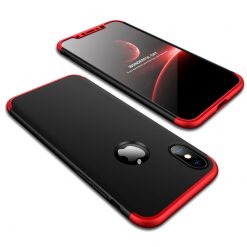 Puzdro 360 Protection čierno-červené – iPhone X / XS