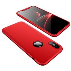 Puzdro 360 Protection červené – iPhone X / XS