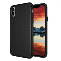 Odolný kryt Light Armor čierny – iPhone X / XS