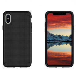 Lacné Kryty | Odolný kryt Light Armor čierny – iPhone X / XS | Lacné Kryty