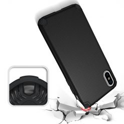 Lacné Kryty | Odolný kryt Light Armor čierny – iPhone X / XS | Lacné Kryty