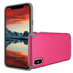 Lacné Kryty | Odolný kryt Light Armor ružový – iPhone X / XS | Lacné Kryty
