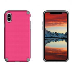 Lacné Kryty | Odolný kryt Light Armor ružový – iPhone X / XS | Lacné Kryty