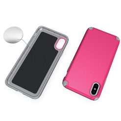 Lacné Kryty | Odolný kryt Light Armor ružový – iPhone X / XS | Lacné Kryty