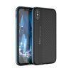 Lacné Kryty | Puzdro iPaky 360 Protection Full Body červené + Tvrdené sklo – iPhone X / XS | Lacné Kryty