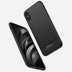 Zadný kryt iPaky Carbon Fiber čierny – iPhone X / XS | Lacné Kryty Lacné Kryty | Zadný kryt iPaky Carbon Fiber čierny – iPhone X / XS | Lacné Kryty