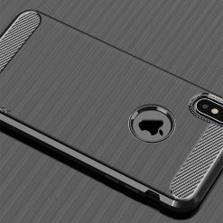 Zadný kryt iPaky Slim Carbon čierny – iPhone X / XS | Lacné Kryty Lacné Kryty | Zadný kryt iPaky Slim Carbon čierny – iPhone X / XS | Lacné Kryty