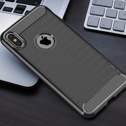 Zadný kryt iPaky Slim Carbon čierny – iPhone X / XS | Lacné Kryty Lacné Kryty | Zadný kryt iPaky Slim Carbon čierny – iPhone X / XS | Lacné Kryty