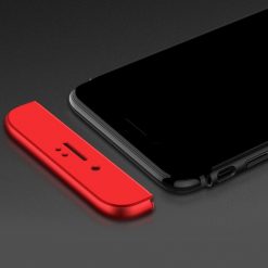 Lacné Kryty | Puzdro 360 Protection čierno-červené – Xiaomi Mi 8 | Lacné Kryty