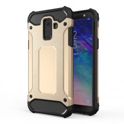 Lacné Kryty | Odolný kryt Hybrid Armor zlatý – Samsung Galaxy A6 2018 | Lacné Kryty