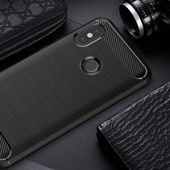 Zadný kryt Carbon case čierny – Xiaomi Mi A2 | Lacné Kryty Lacné Kryty | Zadný kryt Carbon case čierny – Xiaomi Mi A2 | Lacné Kryty