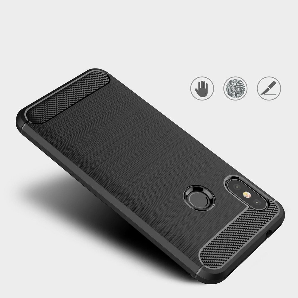 Zadný kryt Carbon case čierny – Xiaomi Mi A2 | Lacné Kryty Lacné Kryty | Zadný kryt Carbon case čierny – Xiaomi Mi A2 | Lacné Kryty
