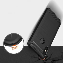 Zadný kryt Carbon case čierny – Xiaomi Mi A2 | Lacné Kryty Lacné Kryty | Zadný kryt Carbon case čierny – Xiaomi Mi A2 | Lacné Kryty