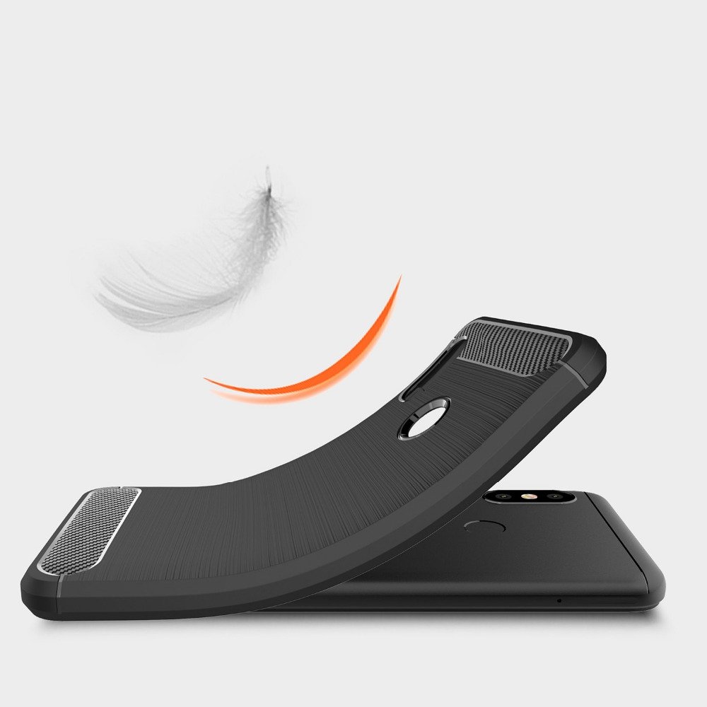 Zadný kryt Carbon case čierny – Xiaomi Mi A2 | Lacné Kryty Lacné Kryty | Zadný kryt Carbon case čierny – Xiaomi Mi A2 | Lacné Kryty