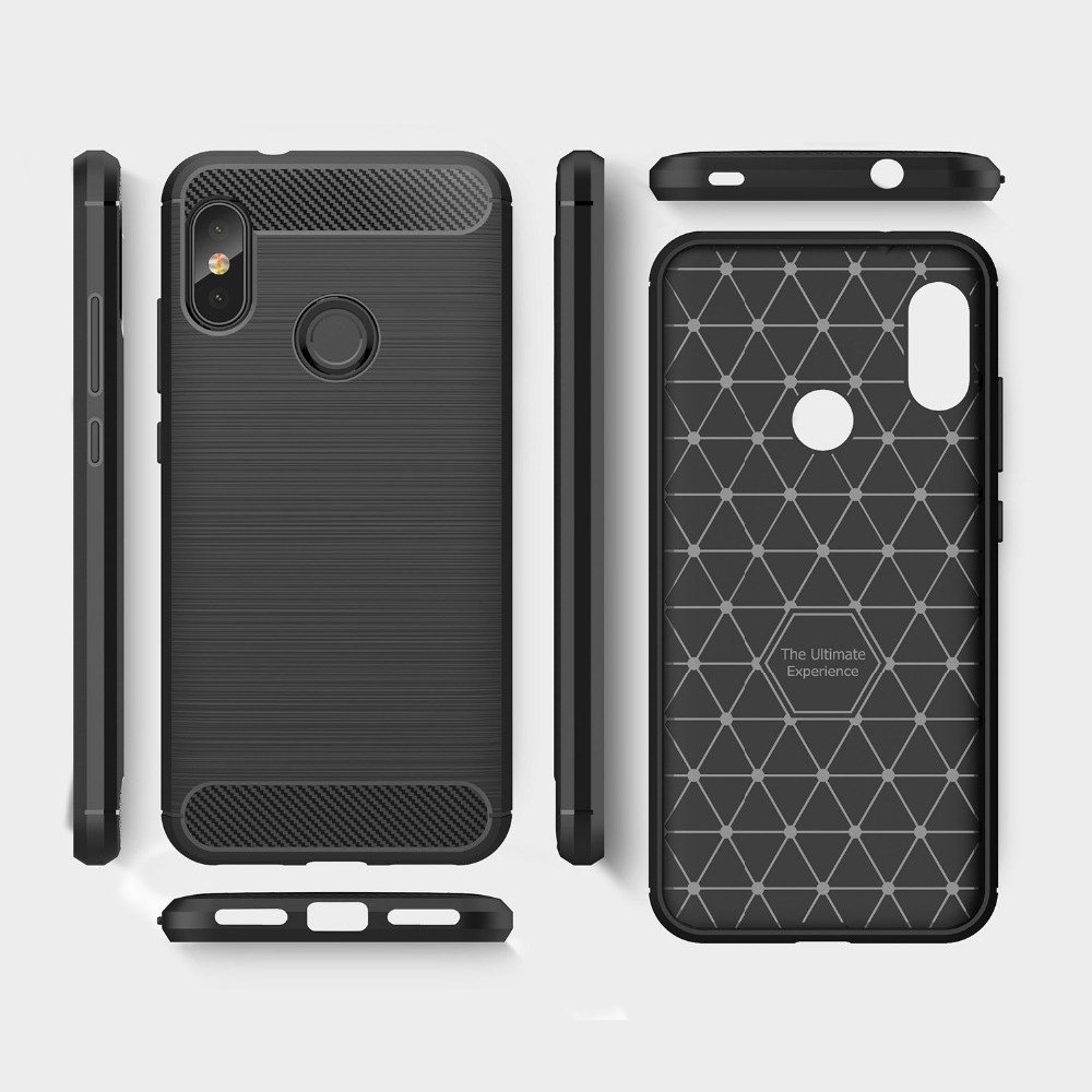 Zadný kryt Carbon case čierny – Xiaomi Mi A2 | Lacné Kryty Lacné Kryty | Zadný kryt Carbon case čierny – Xiaomi Mi A2 | Lacné Kryty