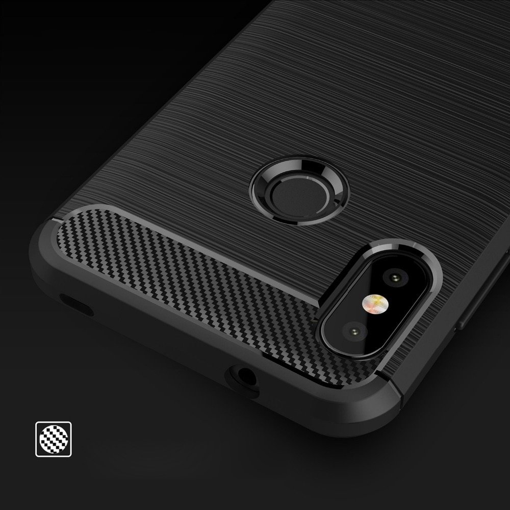 Zadný kryt Carbon case čierny – Xiaomi Mi A2 | Lacné Kryty Lacné Kryty | Zadný kryt Carbon case čierny – Xiaomi Mi A2 | Lacné Kryty