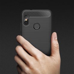 Zadný kryt Carbon case čierny – Xiaomi Mi A2 | Lacné Kryty Lacné Kryty | Zadný kryt Carbon case čierny – Xiaomi Mi A2 | Lacné Kryty