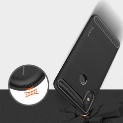 Lacné Kryty | Zadný kryt iPaky Slim Carbon čierny – Xiaomi Mi A2 | Lacné Kryty