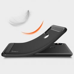 Lacné Kryty | Zadný kryt iPaky Slim Carbon čierny – Xiaomi Mi A2 | Lacné Kryty