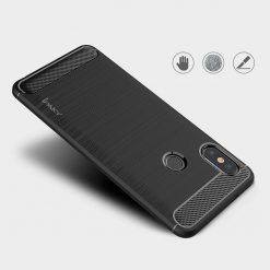 Lacné Kryty | Zadný kryt iPaky Slim Carbon čierny – Xiaomi Mi A2 | Lacné Kryty