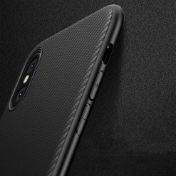 Lacné Kryty | Zadný kryt iPaky Carbon Fiber čierny – iPhone Xr | Lacné Kryty