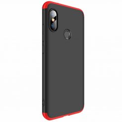 Lacné Kryty | Puzdro 360 Protection čierno-červené – Xiaomi Mi A2 | Lacné Kryty