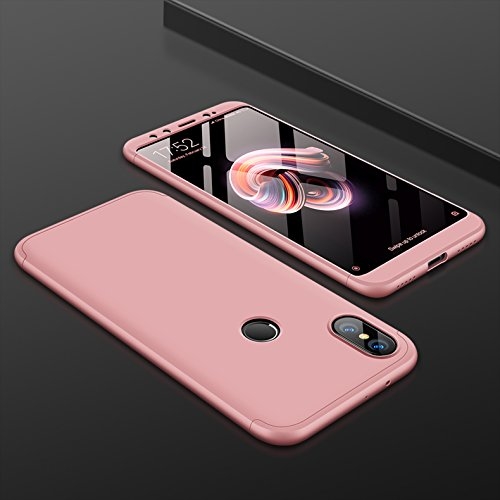Puzdro 360 Protection ružové – Xiaomi Mi A2 | Lacné Kryty Lacné Kryty | Puzdro 360 Protection ružové – Xiaomi Mi A2 | Lacné Kryty