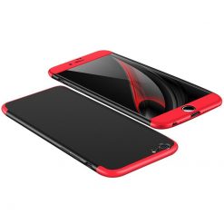 Puzdro 360 Protection červeno-čierne – iPhone 6 / 6S