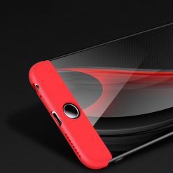 Lacné Kryty | Puzdro 360 Protection červeno-čierne – iPhone 6 / 6S | Lacné Kryty