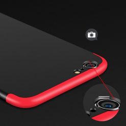 Lacné Kryty | Puzdro 360 Protection červeno-čierne – iPhone 6 / 6S | Lacné Kryty