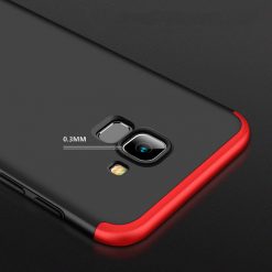 Puzdro 360 Protection červeno-čierne – Samsung Galaxy A6 2018 | Lacné Kryty Lacné Kryty | Puzdro 360 Protection červeno-čierne – Samsung Galaxy A6 2018 | Lacné Kryty
