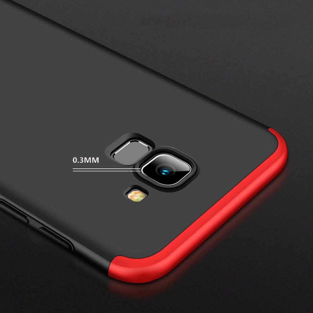 Puzdro 360 Protection červeno-čierne – Samsung Galaxy A6 2018 | Lacné Kryty Lacné Kryty | Puzdro 360 Protection červeno-čierne – Samsung Galaxy A6 2018 | Lacné Kryty