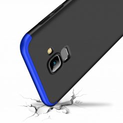 Lacné Kryty | Puzdro 360 Protection modro-čierne – Samsung Galaxy A6 2018 | Lacné Kryty
