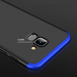 Lacné Kryty | Puzdro 360 Protection modro-čierne – Samsung Galaxy A6 2018 | Lacné Kryty