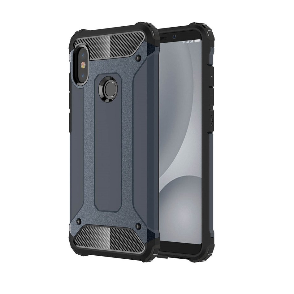Odolný kryt Hybrid Armor modrý – Xiaomi Mi A2 | Lacné Kryty Lacné Kryty | Odolný kryt Hybrid Armor modrý – Xiaomi Mi A2 | Lacné Kryty