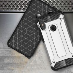 Odolný kryt Hybrid Armor strieborný – Xiaomi Mi A2 | Lacné Kryty Lacné Kryty | Odolný kryt Hybrid Armor strieborný – Xiaomi Mi A2 | Lacné Kryty