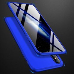 Puzdro 360 Protection modré s dierou na Apple logo – iPhone Xr | Lacné Kryty Lacné Kryty | Puzdro 360 Protection modré s dierou na Apple logo – iPhone Xr | Lacné Kryty
