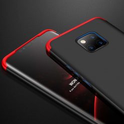 Lacné Kryty | Puzdro 360 Protection červeno-čierne – Huawei Mate 20 Pro | Lacné Kryty