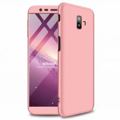 Puzdro 360 Protection ružové – Samsung Galaxy J6+ (J6 Plus)