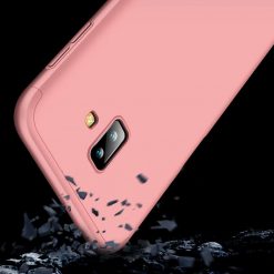 Lacné Kryty | Puzdro 360 Protection ružové – Samsung Galaxy J6+ (J6 Plus) | Lacné Kryty