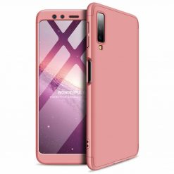 Puzdro 360 Protection ružové – Samsung Galaxy A7 2018 (A750)