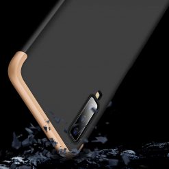 Puzdro 360 Protection zlato-čierne – Samsung Galaxy A7 2018 (A750) | Lacné Kryty Lacné Kryty | Puzdro 360 Protection zlato-čierne – Samsung Galaxy A7 2018 (A750) | Lacné Kryty