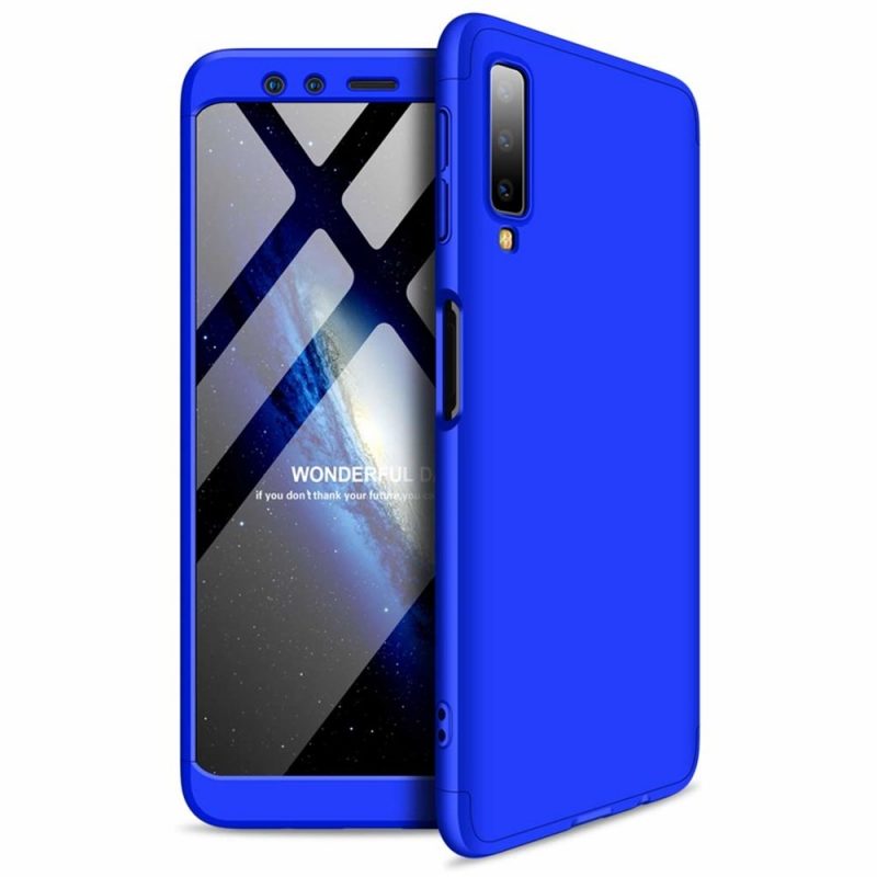 Lacné Kryty | Puzdro 360 Protection modré – Samsung Galaxy A7 2018 (A750)