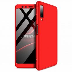 Puzdro 360 Protection červené – Samsung Galaxy A7 2018 (A750)