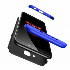 Puzdro 360 Protection modro-čierne – Samsung Galaxy J4+ (J4 Plus) | Lacné Kryty Lacné Kryty | Puzdro 360 Protection modro-čierne – Samsung Galaxy J4+ (J4 Plus) | Lacné Kryty