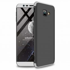 Puzdro 360 Protection čierno-strieborné – Samsung Galaxy J4+ (J4 Plus)