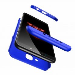 Lacné Kryty | Puzdro 360 Protection modré – Samsung Galaxy J4+ (J4 Plus) | Lacné Kryty